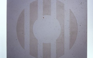 Mother of pearl concrete tiles