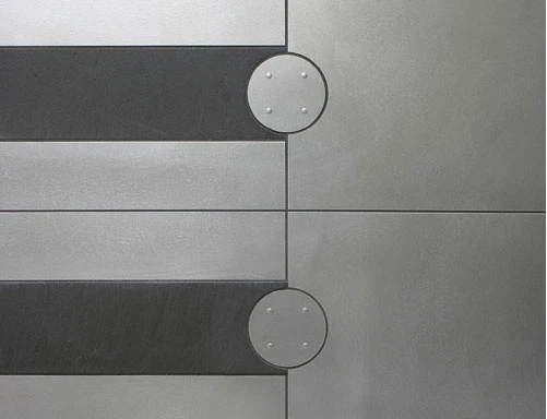 Spin steel tile