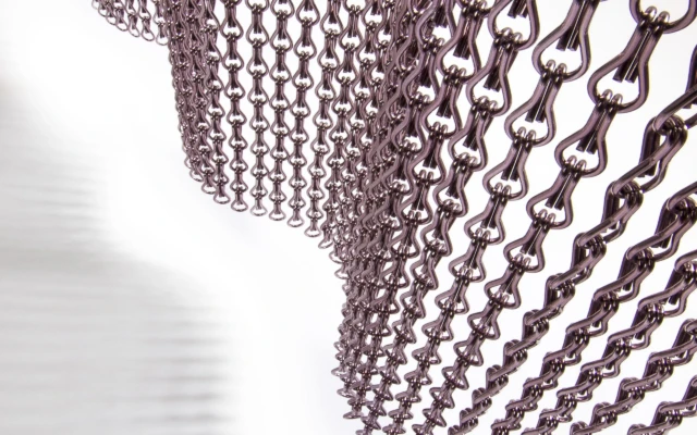 Aluminium chain links