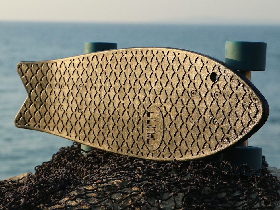Fishnet Skateboards for Cleaner Oceans
