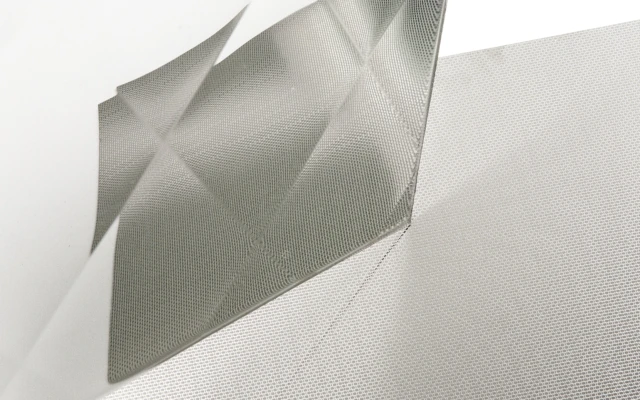 Patterned aluminium and stainless steel