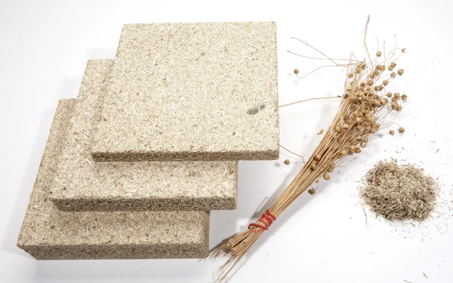 100% Biobased Flax panel