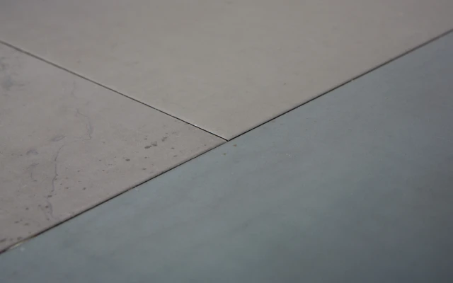 Steel floor tiles