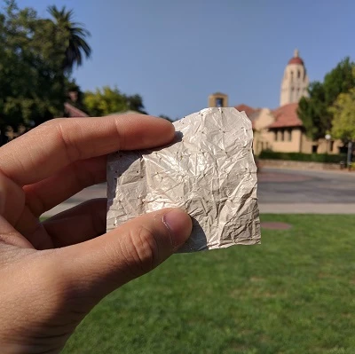Plastic fabric to keep you cool