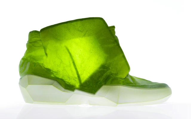 Apparition: soft and transparent cow-skin leather
