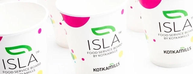 ISLA Plastic-free paper cup coating is completely recyclable
