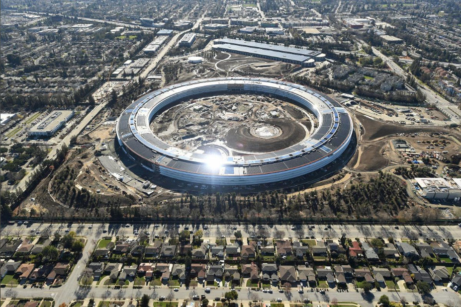 A step in the right direction: Apple’s headquarters Apple Park