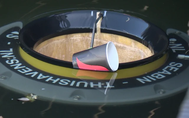 The Seabin Project cleans up the first marina in the Netherlands