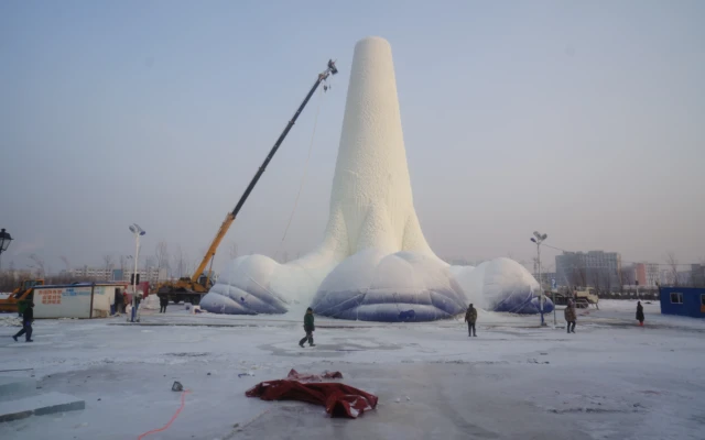 Ice architecture: the world’s tallest ice tower and the Icehotel
