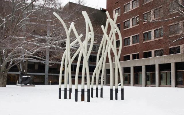 This swarm of robots ‘spins’ tubular fibreglass structures