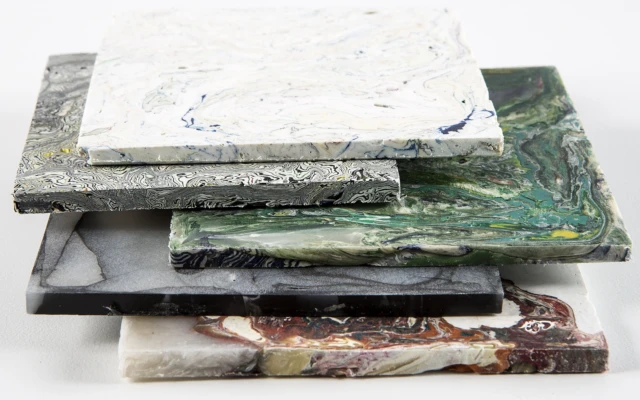 Plastic Stone Tiles