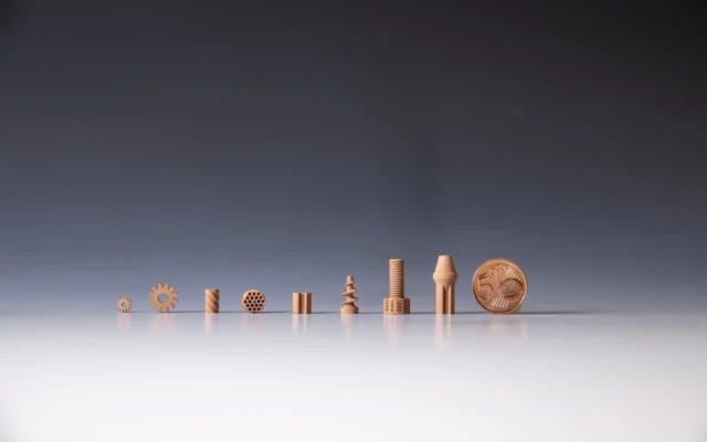 3D printing ceramics with simulated moon regolith