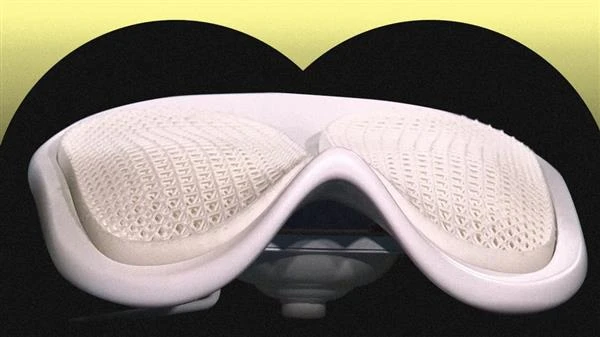 A chair formed by 3D printing the shape of your butt