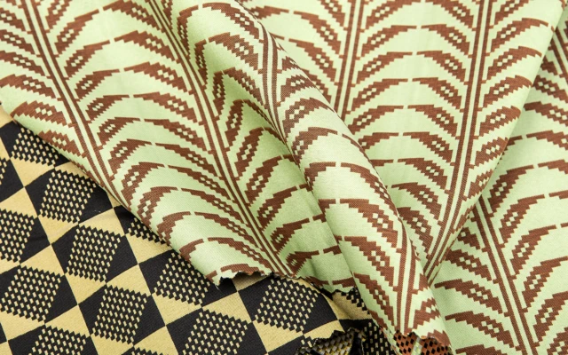 Satin jacquard