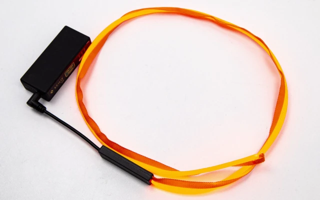 Lateral lighting fibre elements