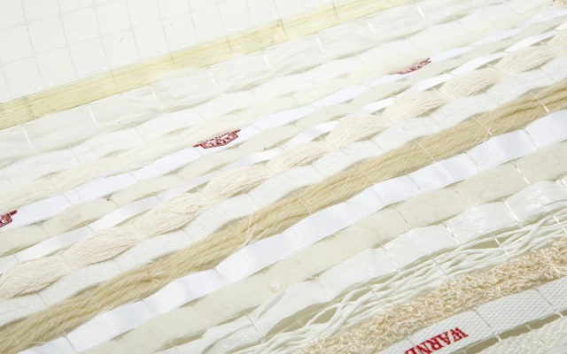 Blinds made of waste material