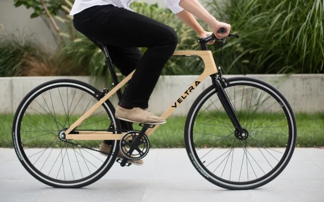 The world’s first laminated bamboo bicycle