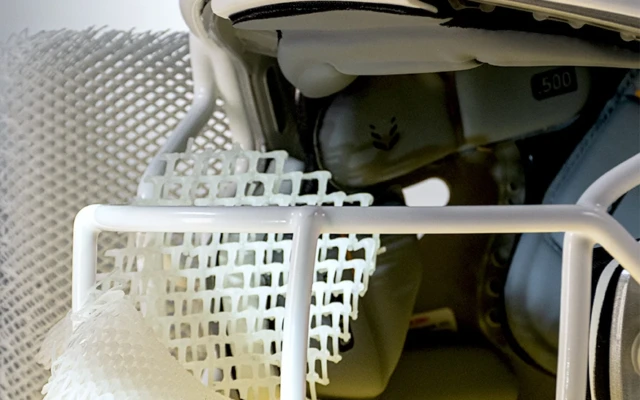 Microlattice material outperforms EPS in helmets