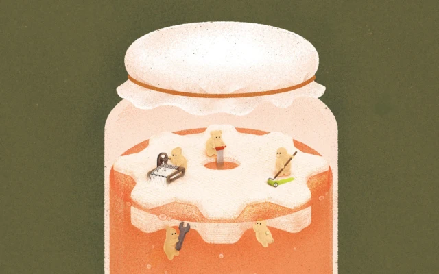 Living materials inspired by kombucha tea
