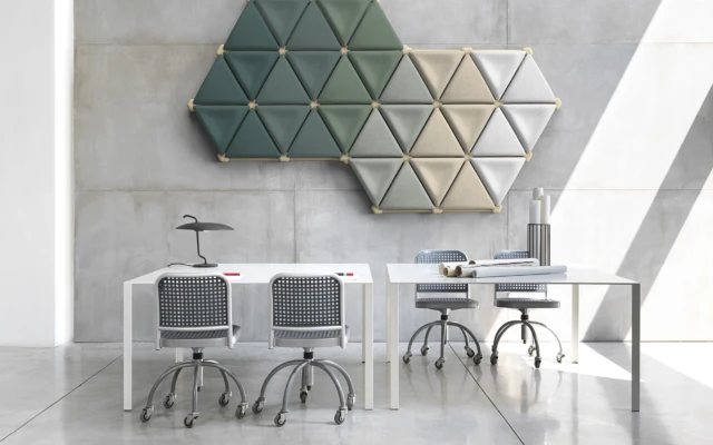 Acoustic design mycelium panels