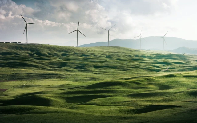 A completely recyclable wind turbine blade
