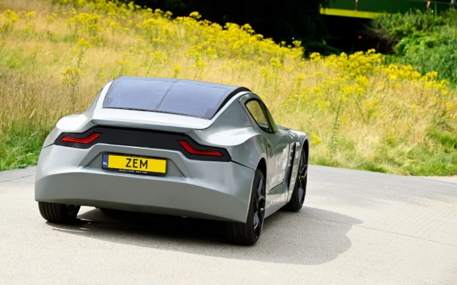 A 3D printed car that cleans the air while driving