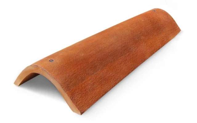 A solar panel that looks like a ceramic roof tile