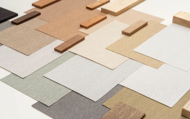 Recycled vinyl wallcovering
