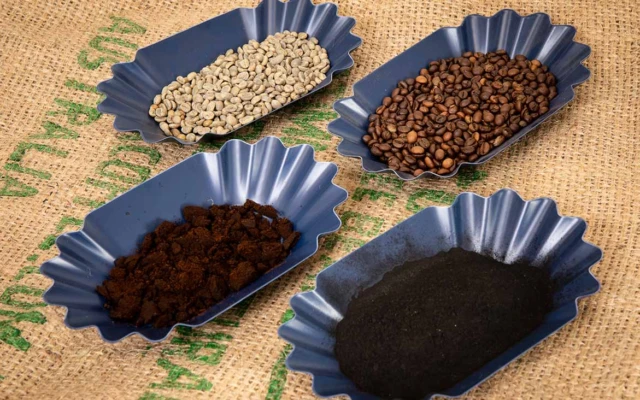 Stronger concrete made with coffee grounds