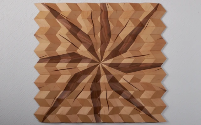 Real Wood Origami Veneer