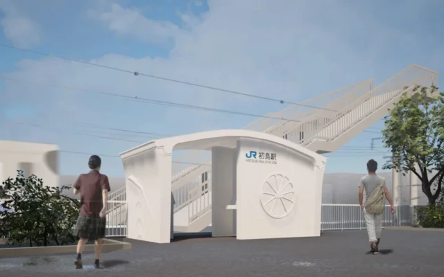 World’s First 3D Printed Train Station Built in Japan in Under Three Hours