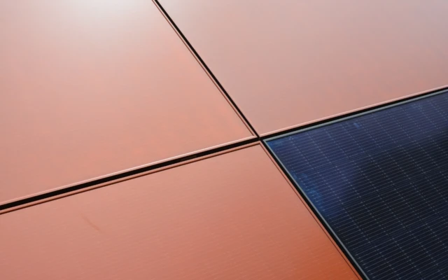 Coloured Solar panels