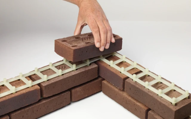 Drystack brick system