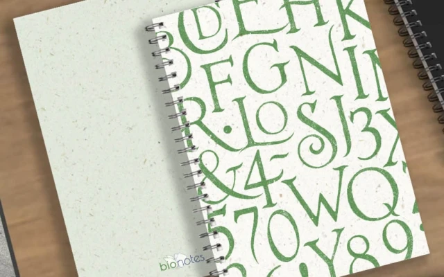 Bionotes Notebook Made from Dutch Roadside Grass