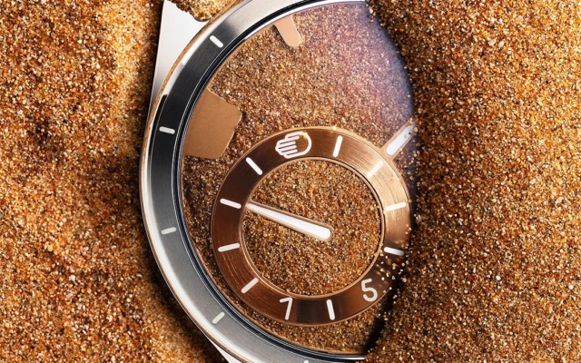Ressence Watch Features Real Desert Sand in Its Dial