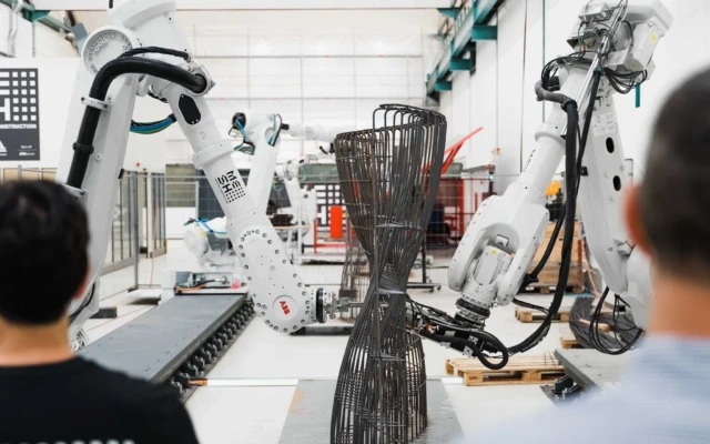 Robots Reinvent Rebar: MESH’s Digital Innovation for Complex Architectural Forms