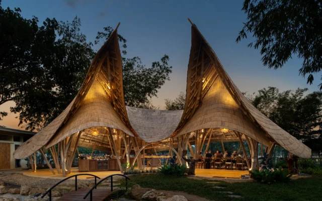 Sustainable Bamboo Pavilion for Culinary Education