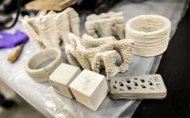 3D Printed Concrete Innovation Captures CO₂ and Reduces Material Use