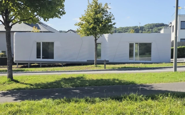 Luxembourg’s First 3D Printed Tiny House Showcases Modular, Low-Impact Living