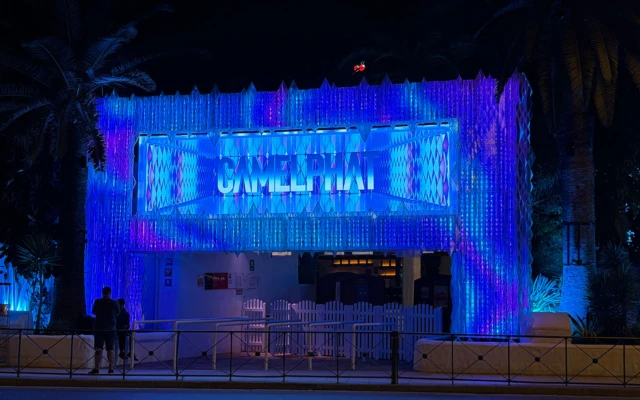 Interchangeable 3D Printed Façades for a Nightclub in Ibiza