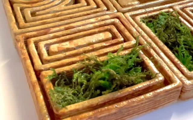3D Printed Urban Ceramics 4D Tile