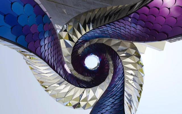 Digital Fabrication And Metal Materials Shape Interactive Public Installations
