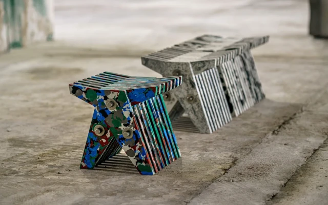 Recycling Fly Ash Into High-Performance Outdoor Furniture