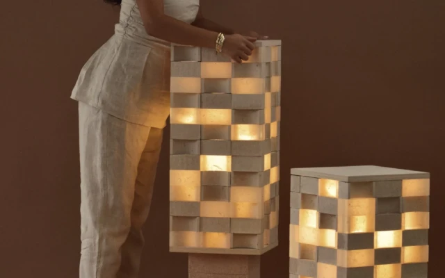 Mod-U Explores Biodegradable Materials Through Modular Lighting Design