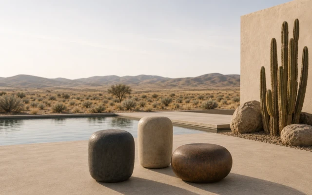 Soil Stones Combine Recycled Cork and Mineral Finishes