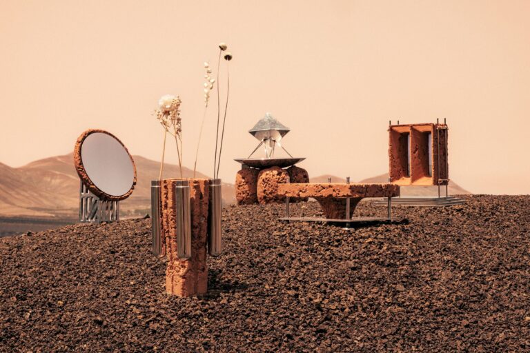 Martian Relics Combines Rammed Earth With Salvaged Steel